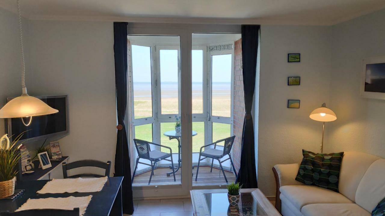 180° Panoramameerblick - Ferienwohnung Sandkorn Cuxhaven Kültér fotó